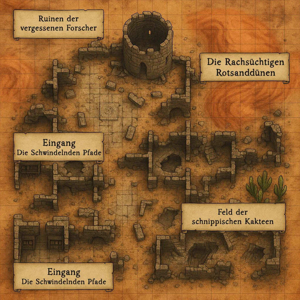Die verlassene Wüste